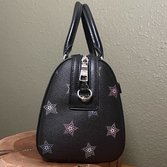 HTF NWOT COACH ROWAN SATCHEL WITH DOT STAR PRINT - Picture 4 of 16